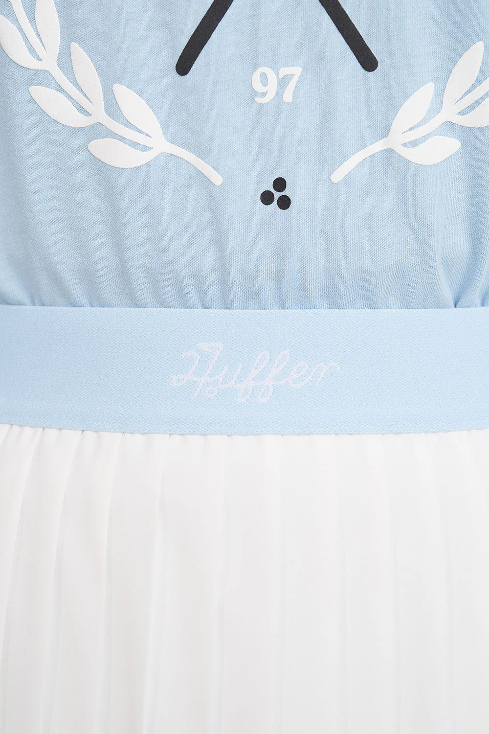 BIRDIE PLEATED GOLF SKORT CHALK - Image 5