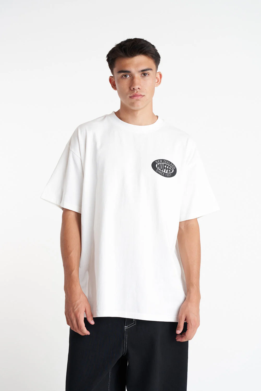 BLOCK TEE 220/HOMIE CHALK - Image 5