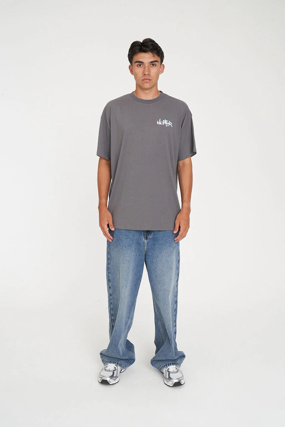 BLOCK TEE 220/STANCE FLINT GREY - Image 4