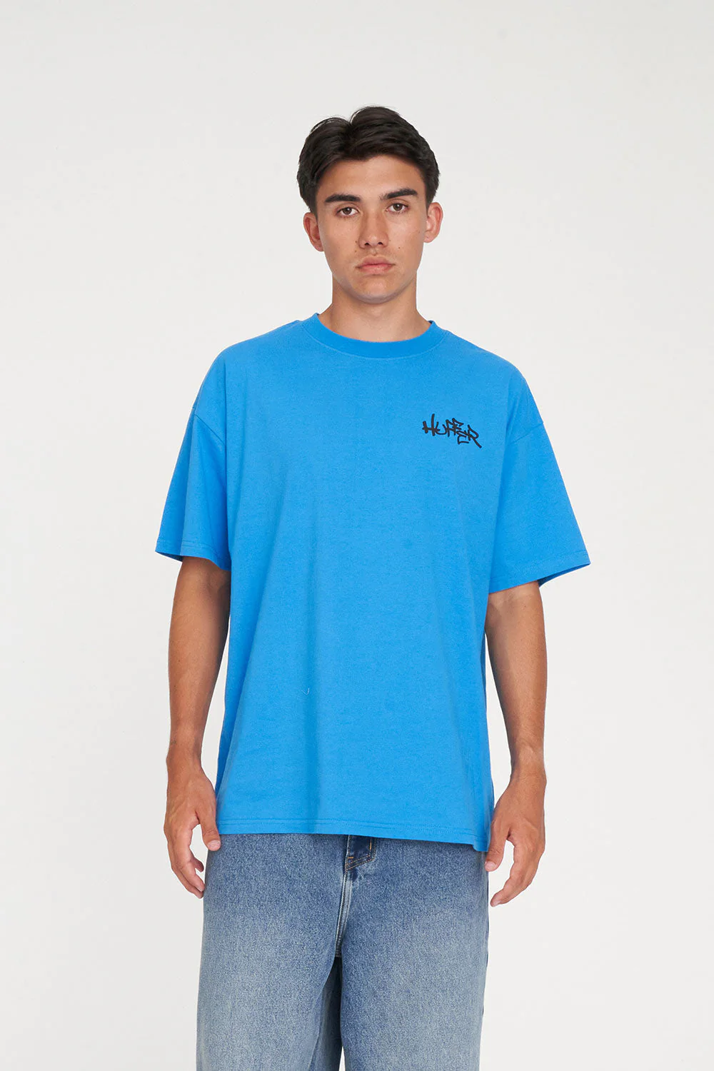 BLOCK TEE 220/STANCE SPRINT BLUE - Image 3