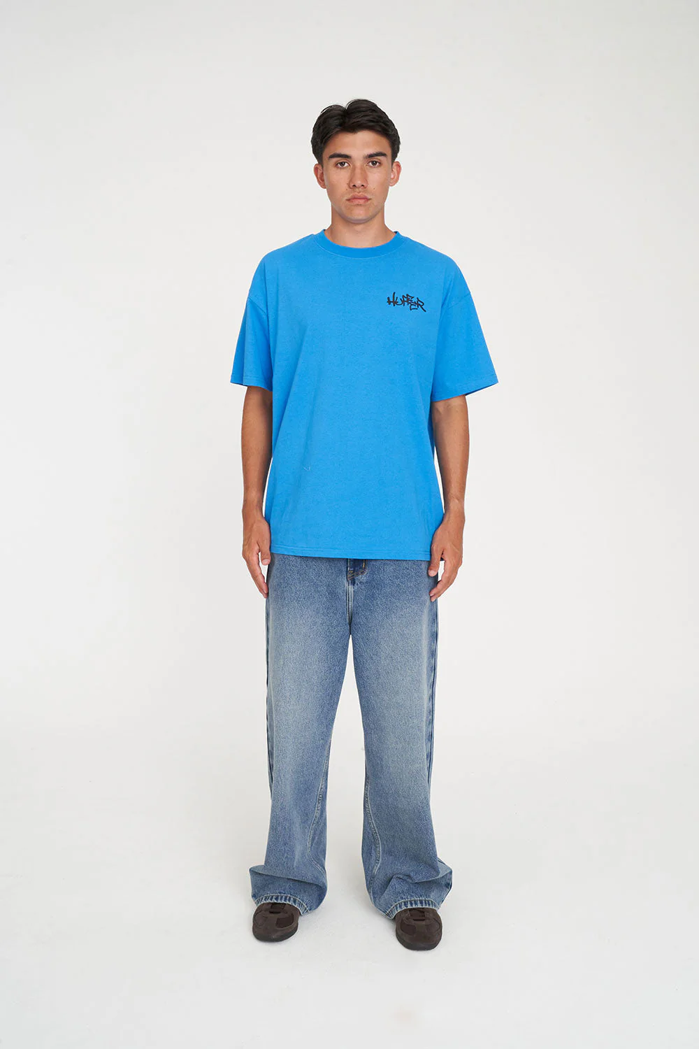 BLOCK TEE 220/STANCE SPRINT BLUE - Image 4