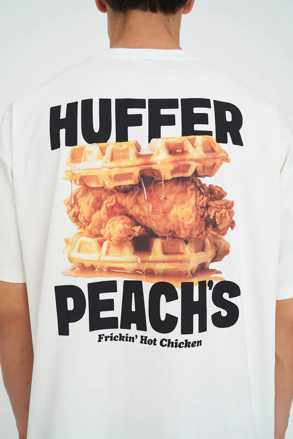 BLOCK TEE 220/WAFFLING CHALK - Image 6