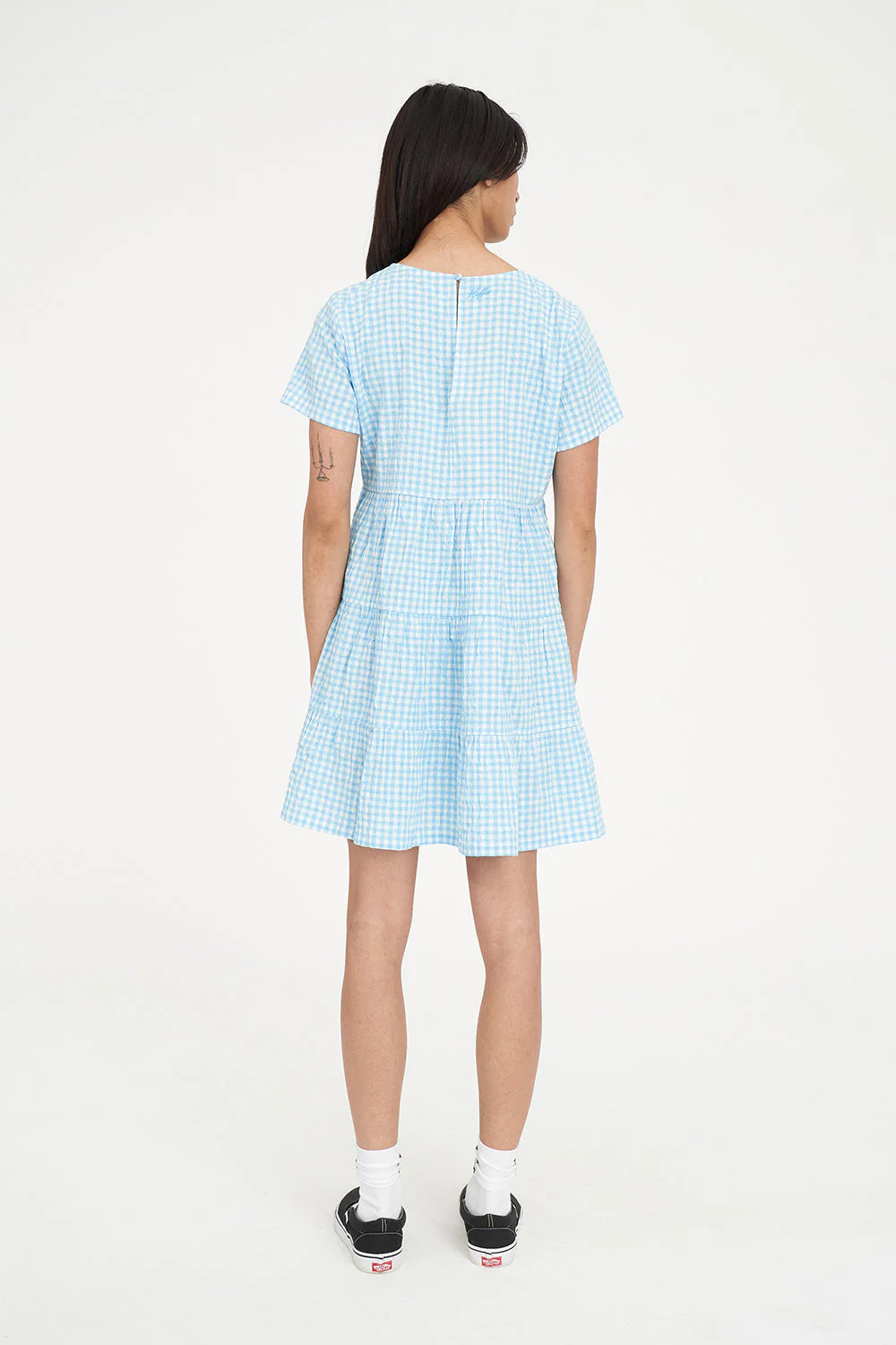 CATALINA MILLY DRESS BLUE/CHALK - Image 5