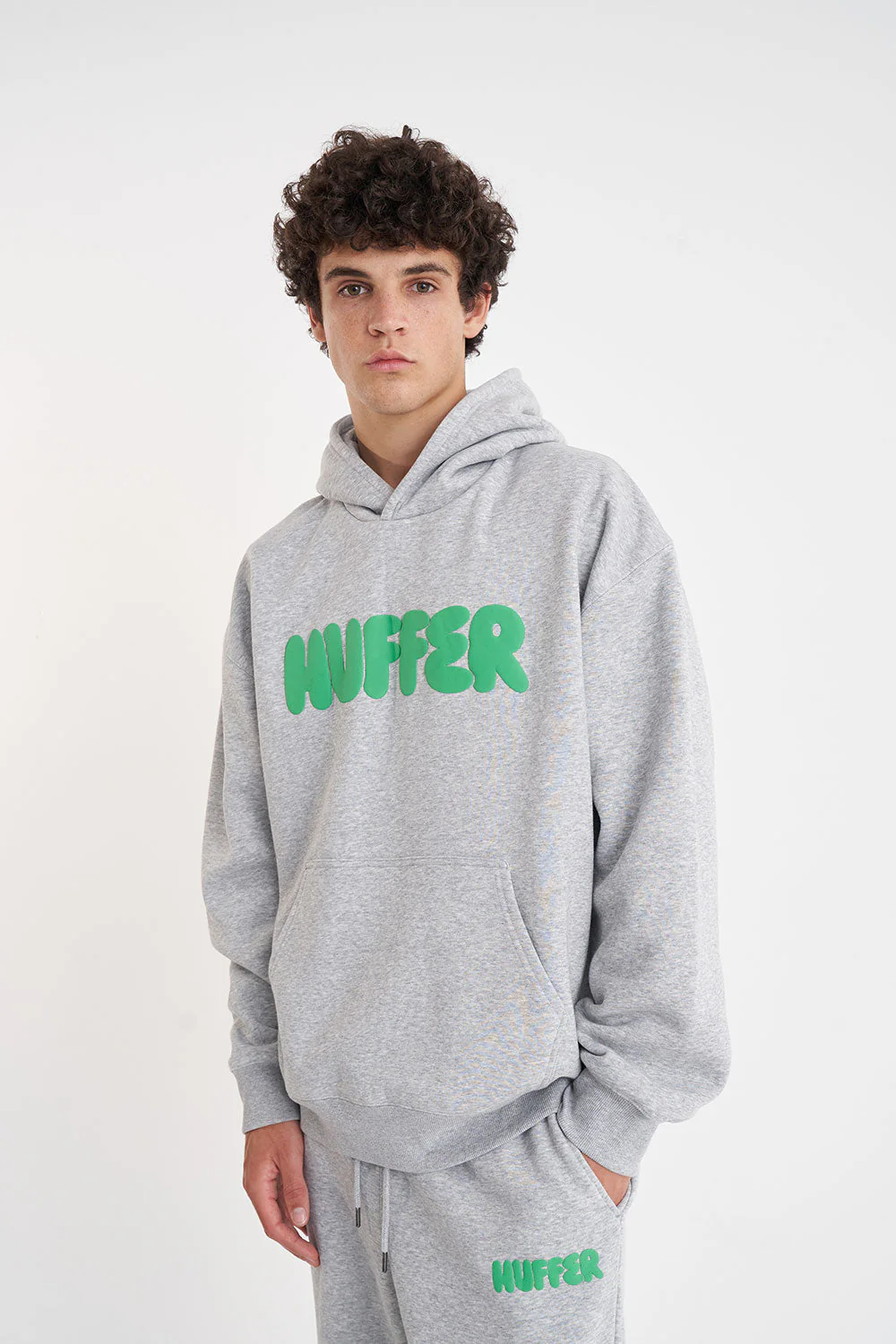 MENS ARCADE HOOD/JUICY GREY MARLE - Image 5