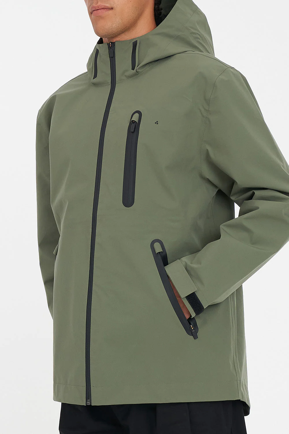 MENS INFINITYTECH STORMSHELL KHAKI - Image 3