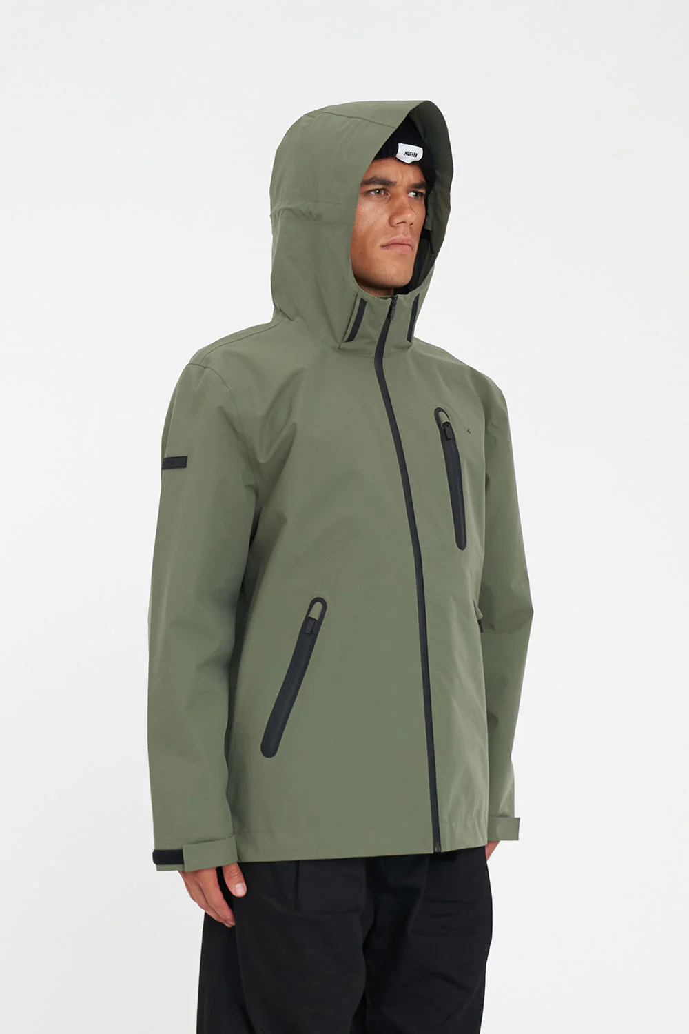 MENS INFINITYTECH STORMSHELL KHAKI - Image 5