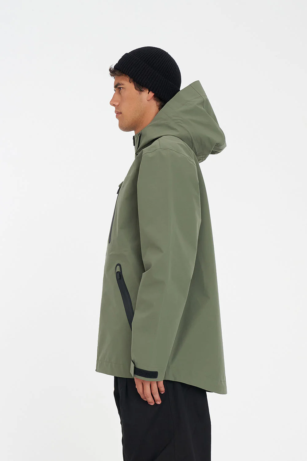 MENS INFINITYTECH STORMSHELL KHAKI - Image 8