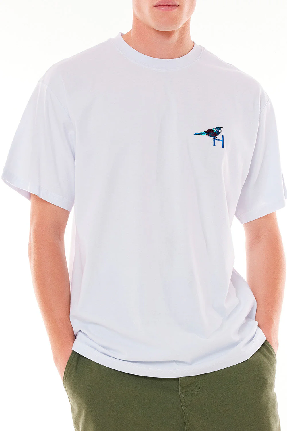 MENS SUP TEE/BREWED WHITE - Image 3