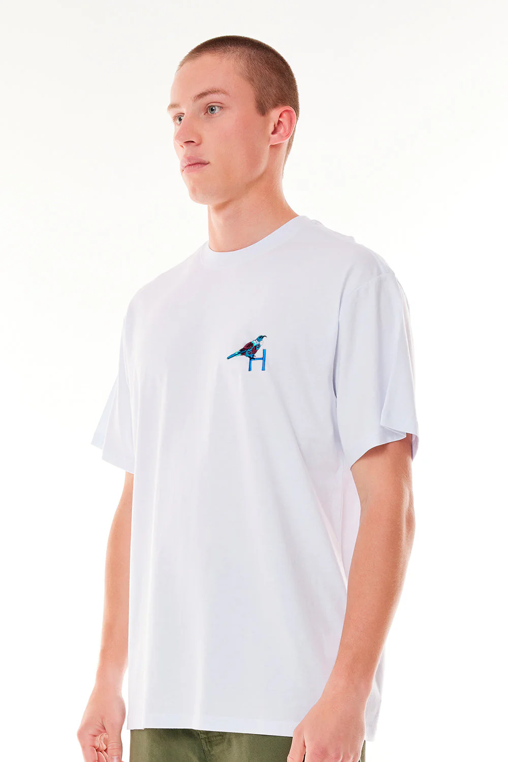 MENS SUP TEE/BREWED WHITE - Image 4