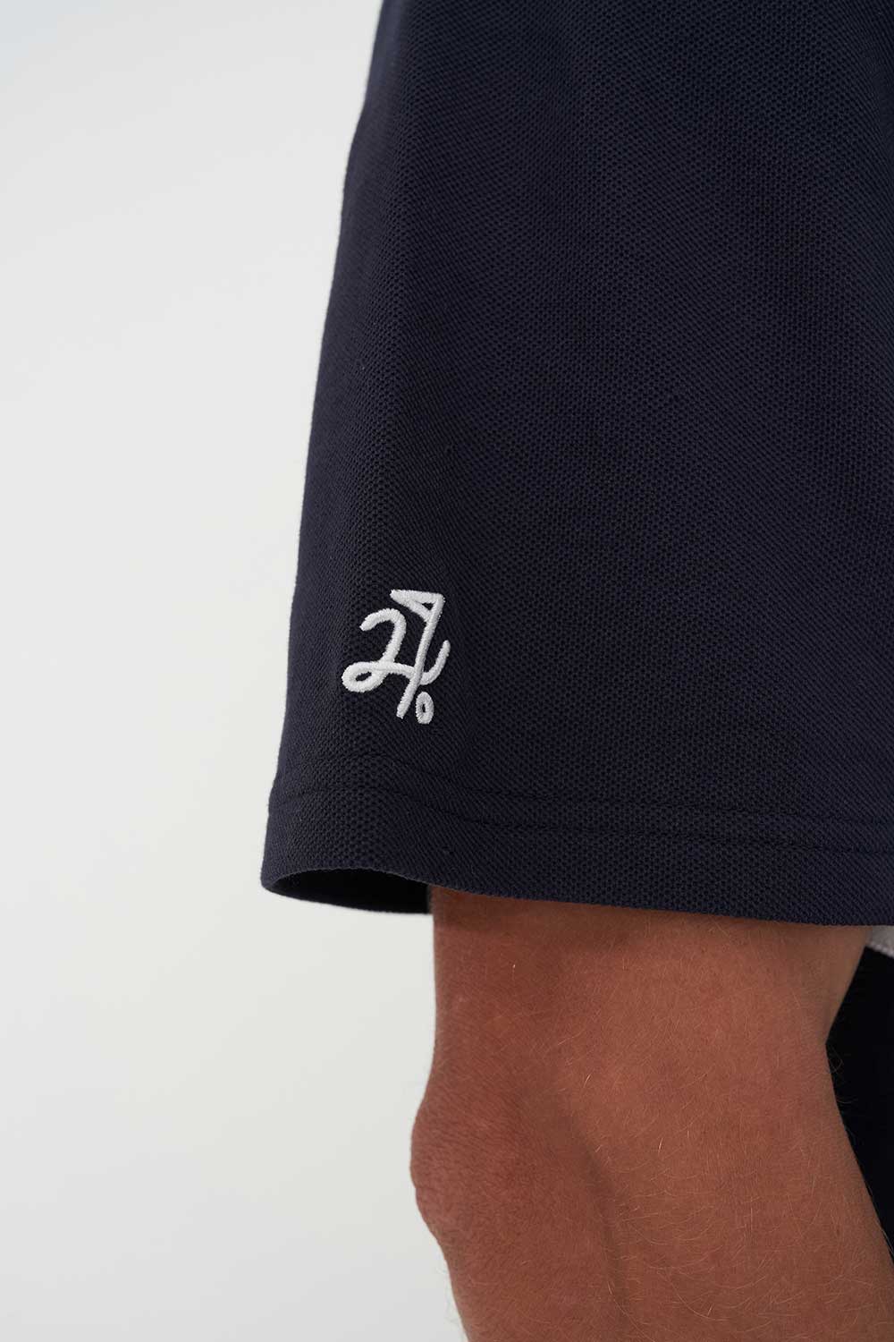 PAR LINE SS POLO NAVY/CHALK - Image 3