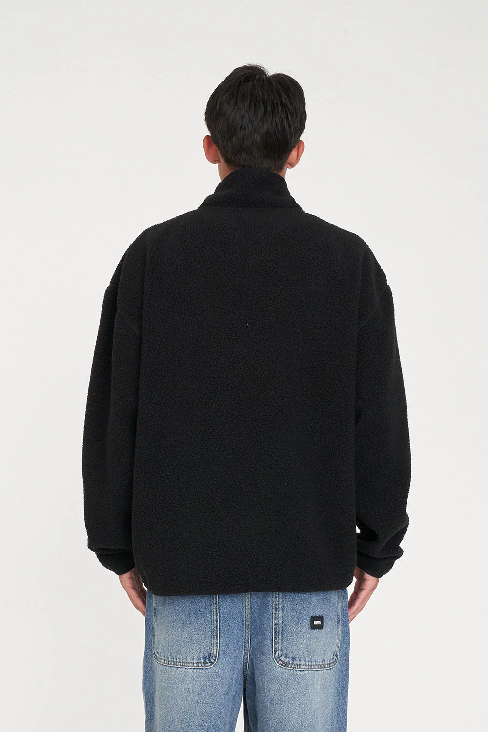 POLAR FLEECE PULLOVER BLACK - Image 5
