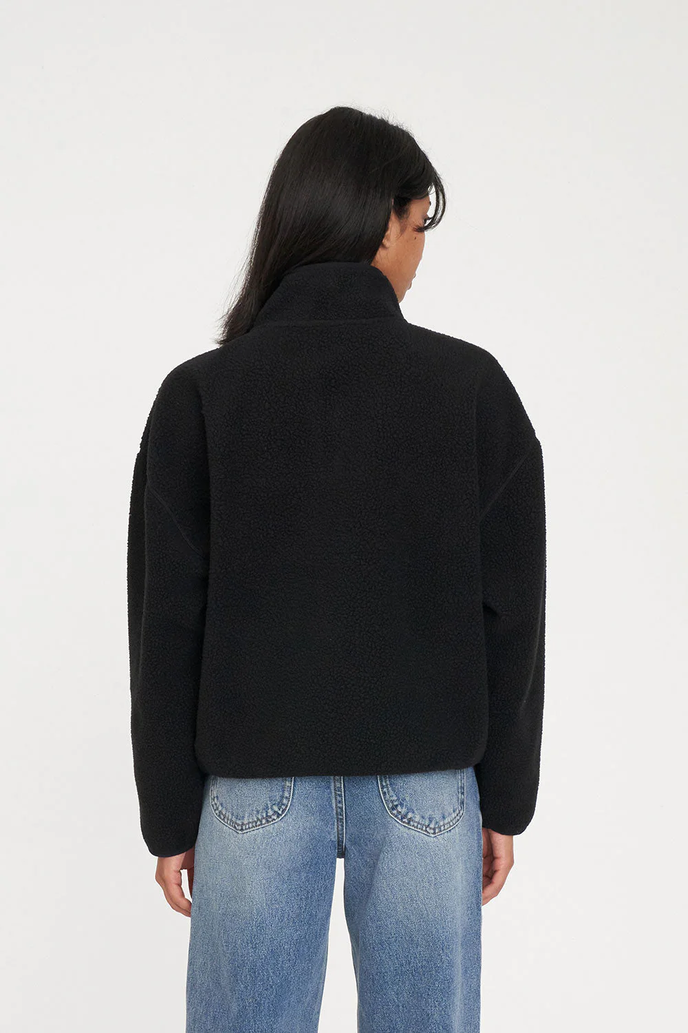 POLAR FLEECE PULLOVER BLACK - Image 5