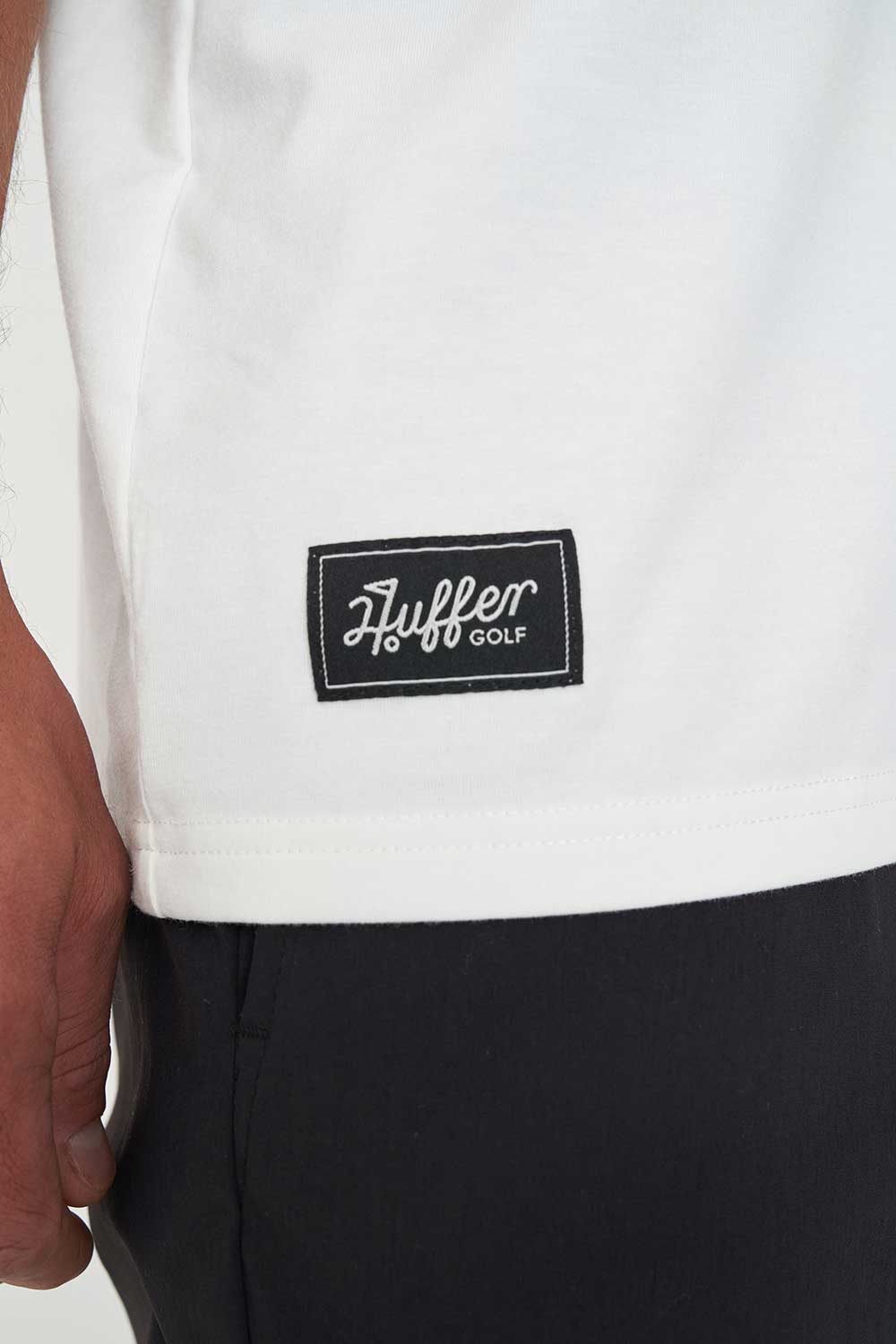 TECH LINE SS POLO CHALK/BLACK - Image 6