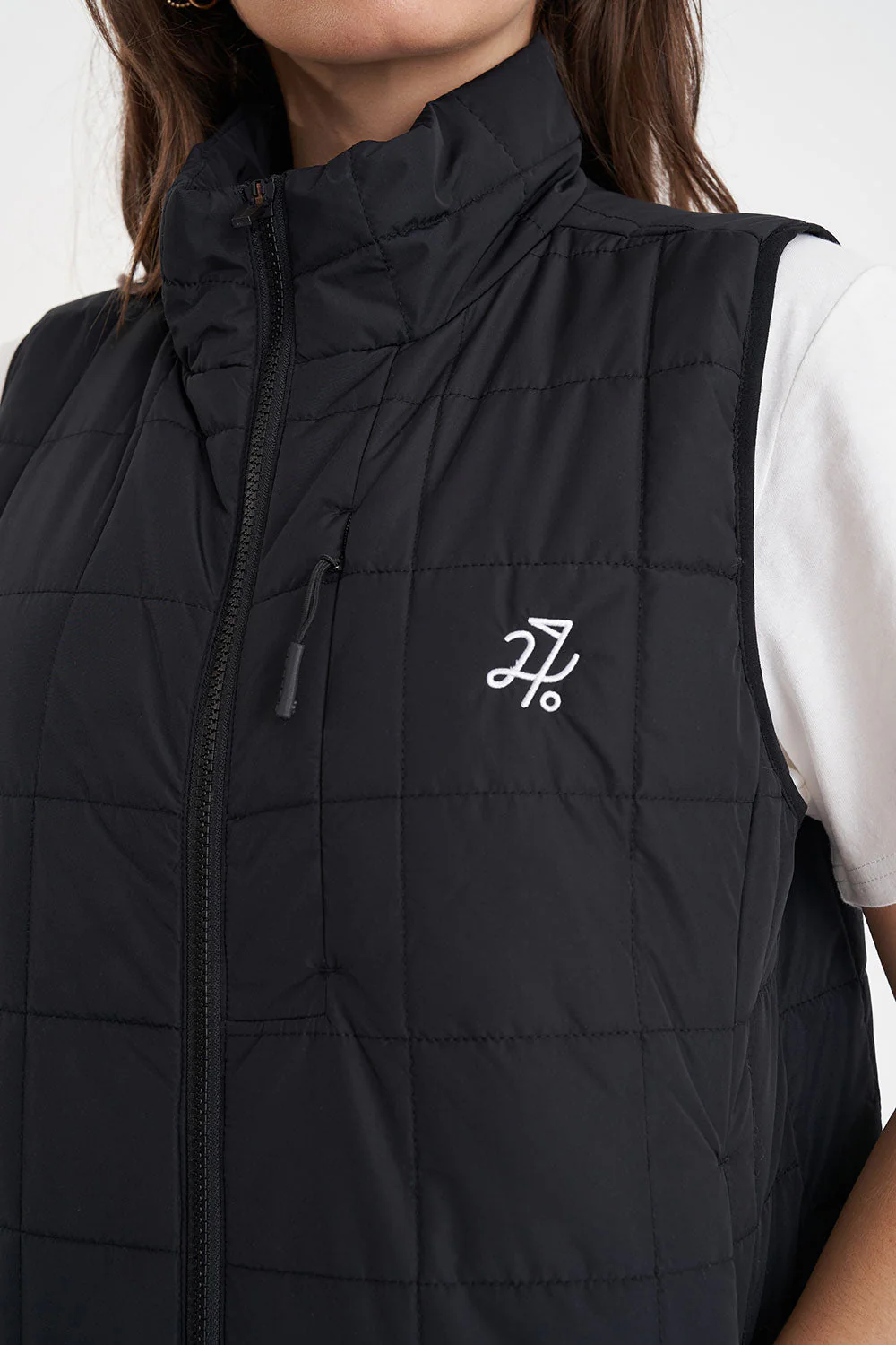 WOMENS LOW LOFT VEST/PAR 97 BLACK - Image 4