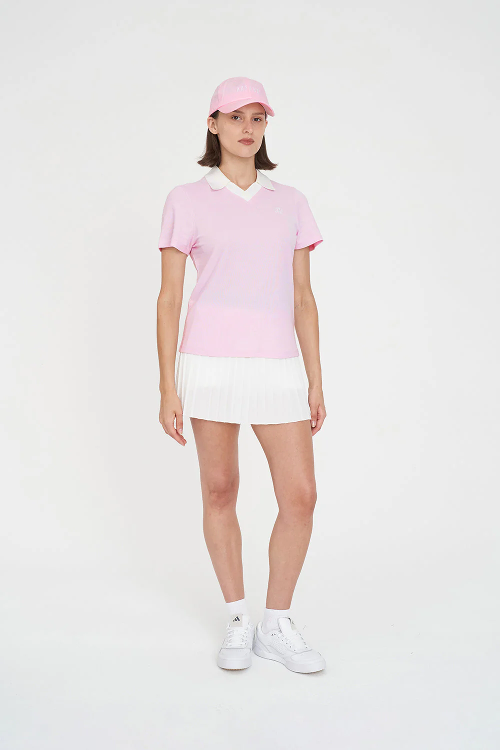 WOMENS BIRDIE SS POLO/PAR 97 PETAL - Image 4