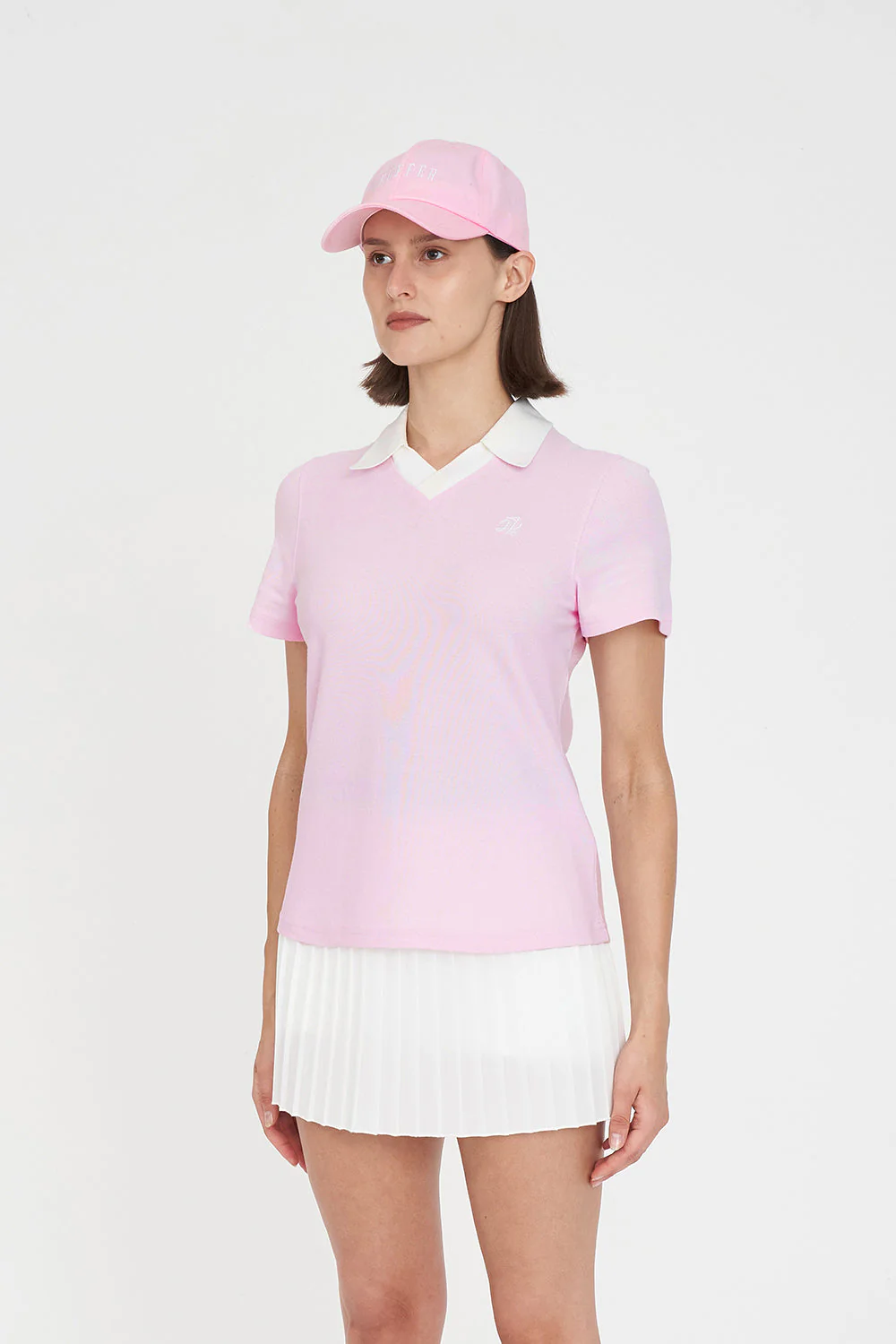 WOMENS BIRDIE SS POLO/PAR 97 PETAL - Image 7