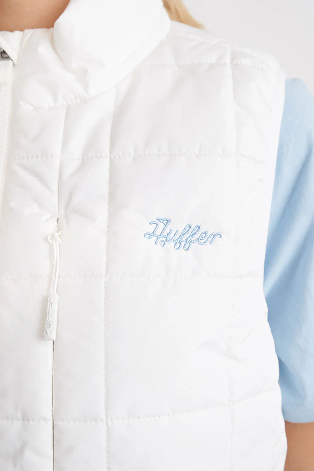 WOMENS DRIVER VEST CHALK - Image 4